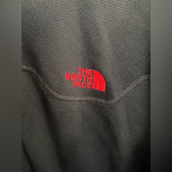 The North Face Jacket Men’s Black Full Zip Knit Fleece Lined Size Medium - Picture 3 of 4